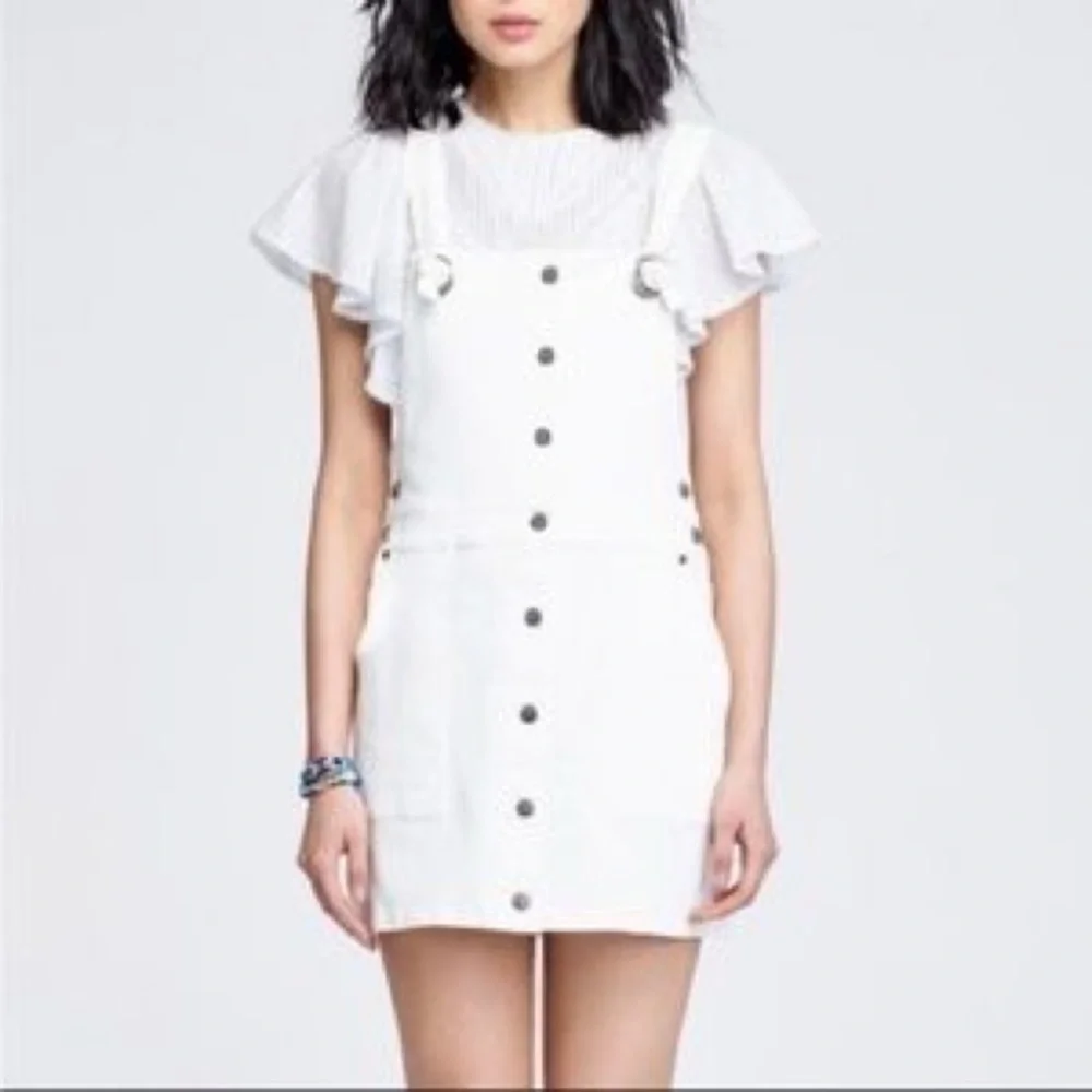 Rebecca Minkoff XXS Christy Denim Jumper Dress